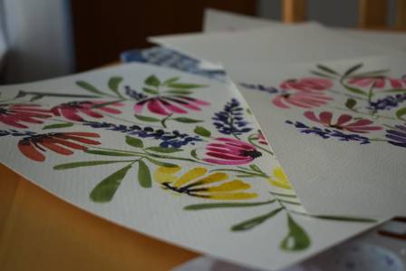 Beginner's Easiest Watercolor Flower Tutorials