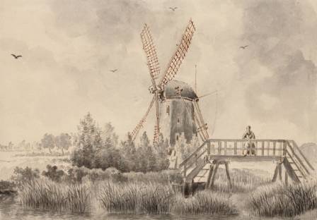Simple Windmill Drawing: A Beginner's Guide to Illustrating Classic Structures