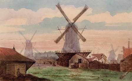 Simple Windmill Drawing: A Beginner's Guide to Illustrating Classic Structures